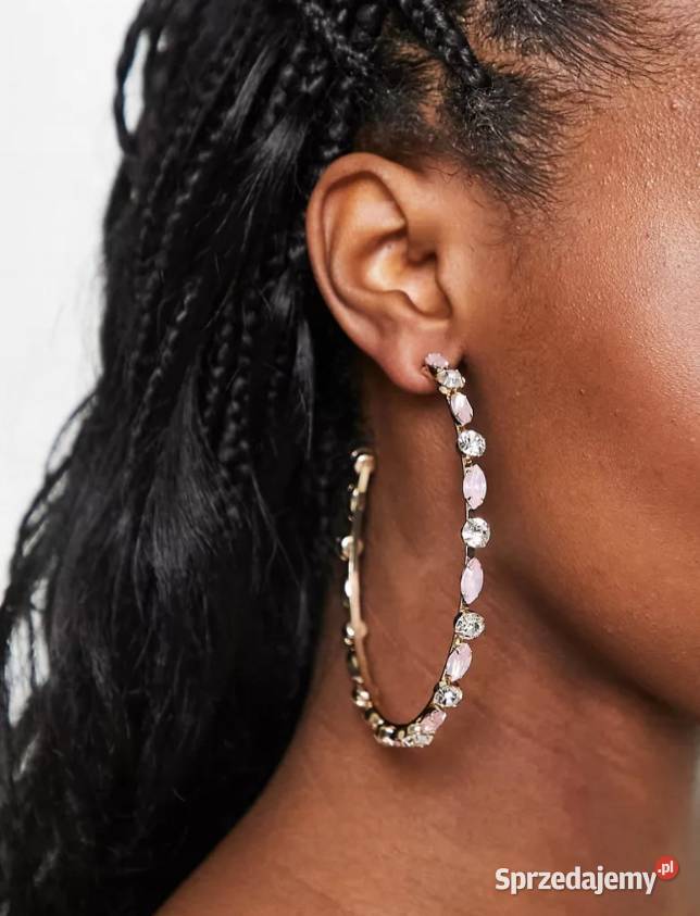 ASOSDuże okrągłe kolczyki bogato zdobione koła Dla kobiet małopolskie Kraków