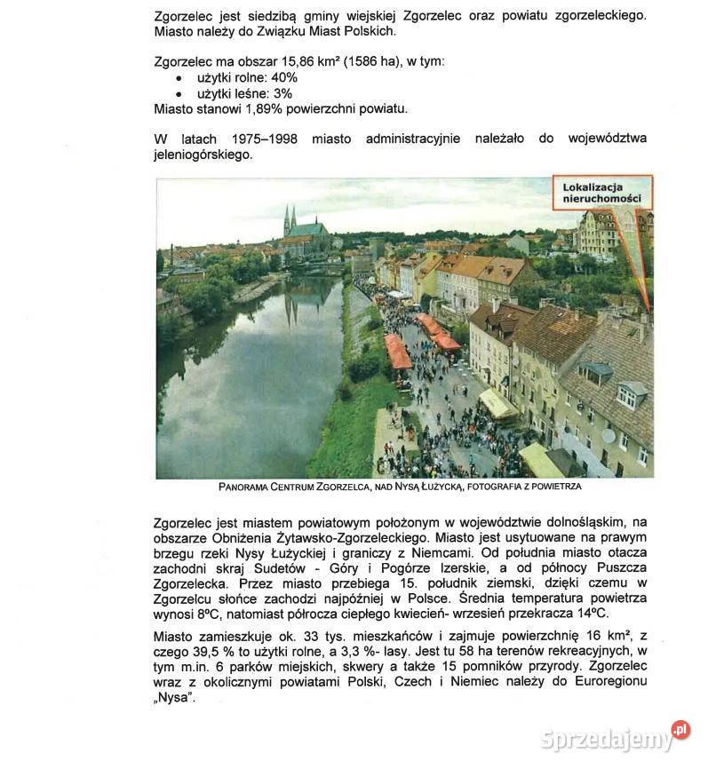 Działka Inwestycyjna 202 m2 Daszyńskiego Zgorzelec