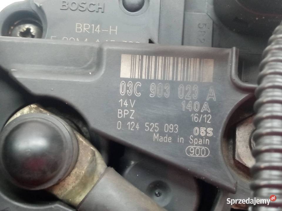 ALTERNATOR 03C903023A 0124525093 05S 14 TSI