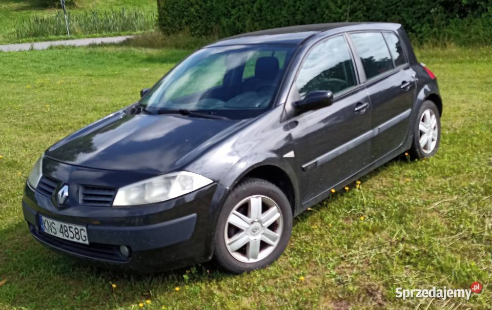 Renault Megane II 15 dCi 2004 ESP Kontrola nieuszkodzony Nowy Sącz sprzedam