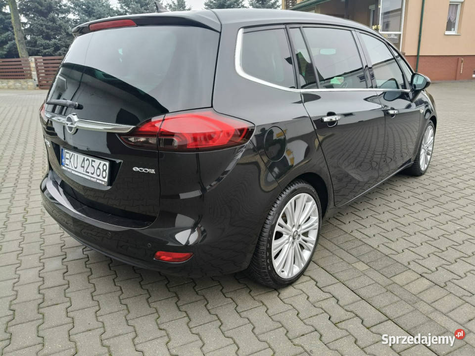 Opel Zafira 14Turbo Benz 7 aluminiowe felgi Kutno