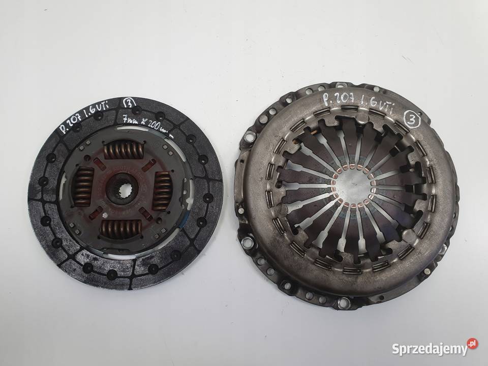 Peugeot 207 16 VTI TARCZA DOCISK sprzęgło Chełm