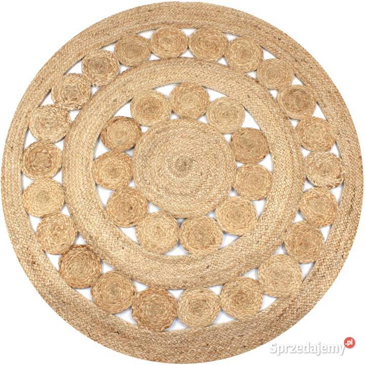 vidaXL Dywan pleciony z juty 150 mazowieckie
