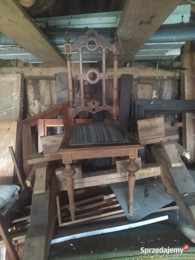 Dębowe krzesła stylowe Słupsk sprzedam