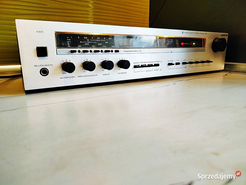 Amplituner Tosca 303 nowe pasmo 88108 mhz Mińsk Mazowiecki