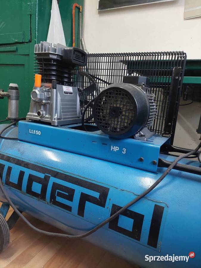 Sprężarka tłokowa kompresor B150X Gudepol 150l Produkcja Sochaczew sprzedam