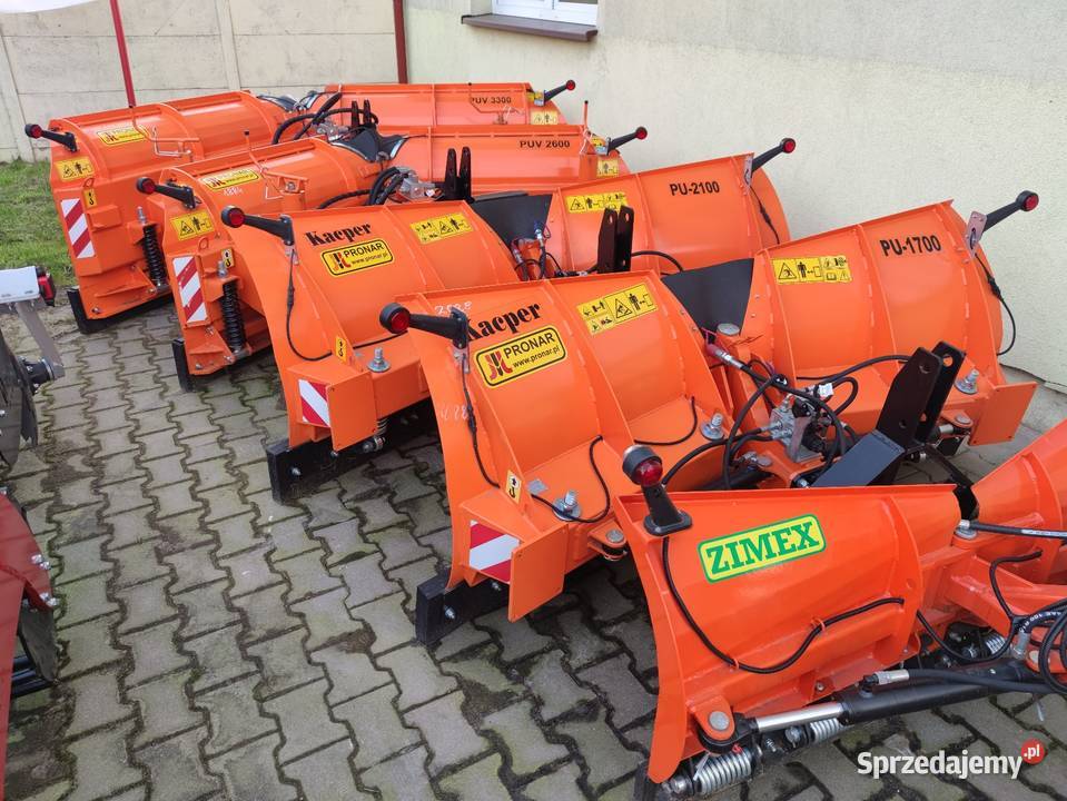Pług do śniegu PUV3000 PUV3300 Pronar Samasz