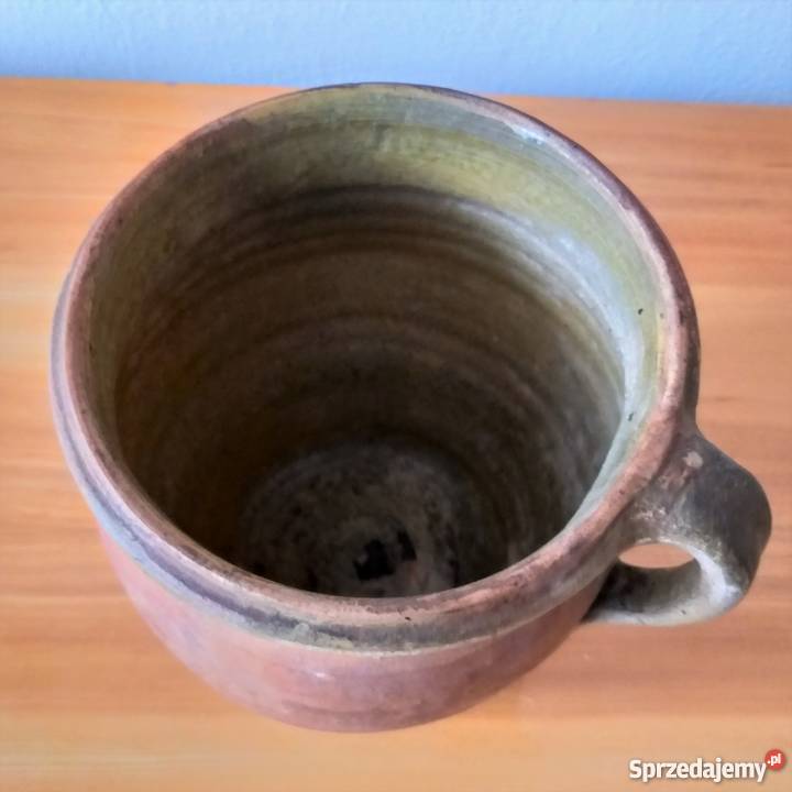 Gliniany garnek z wykopalisk archeologicznych Warszawa sprzedam