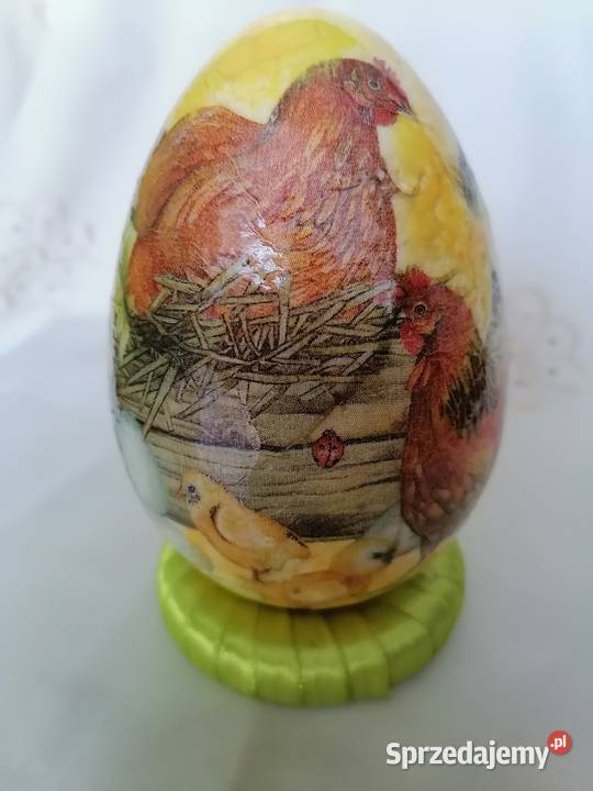 jako pisanka jajo 12 ozdoba hand made Sierpc