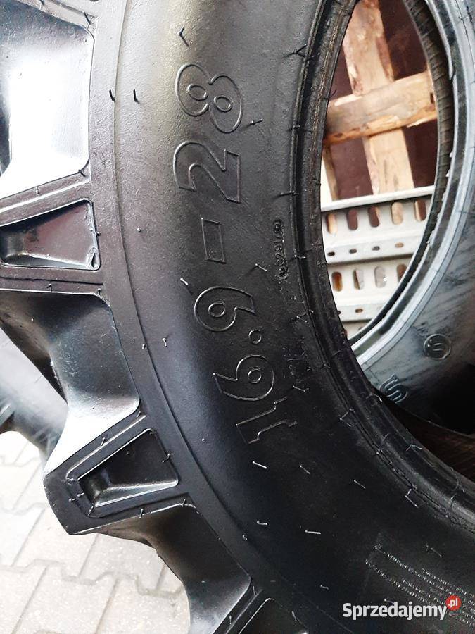 Opona używana rolnicza 16928 169R28 BKT AS 2001 Pozostałe Zaścianki sprzedam