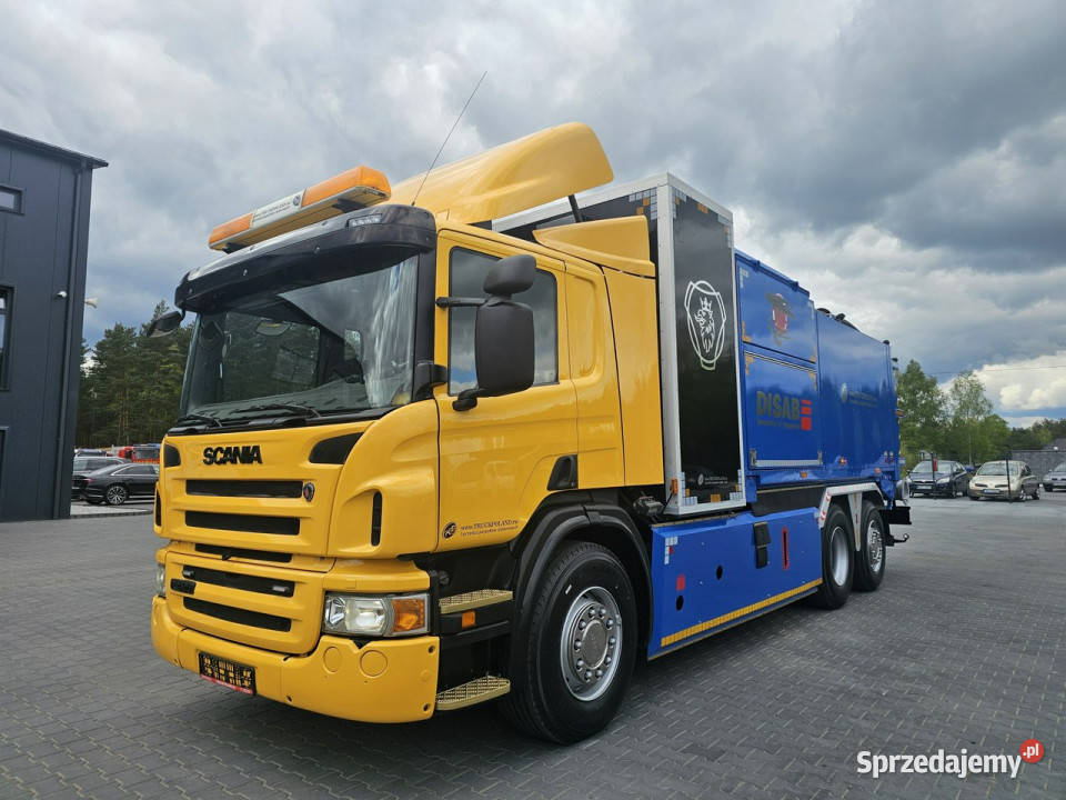 Scania DISAB ENVAC Saugbagger odkurzacz koparka świętokrzyskie Daleszyce
