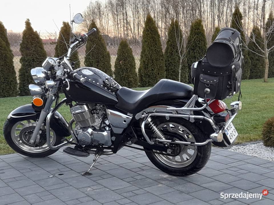 Chopper Romet R250 z kuframi mazowieckie Sułkowice