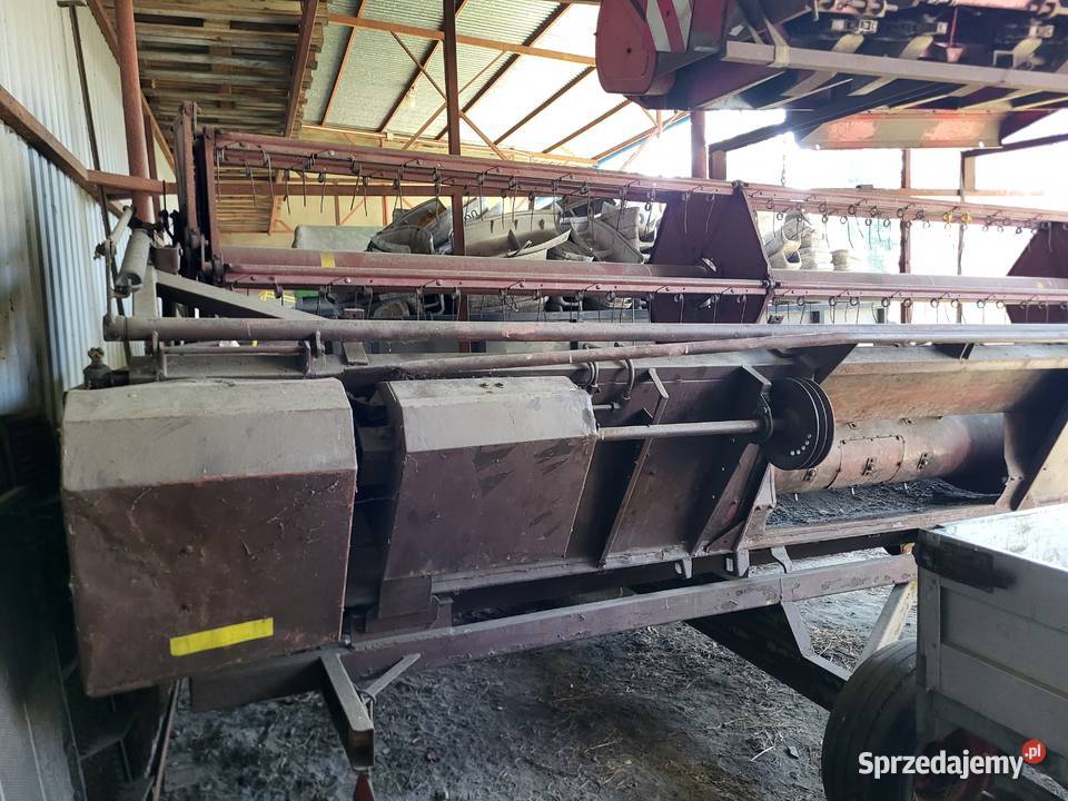 Kombajn zbożowy Massey Ferguson 29 XP Rolnictwo śląskie Nieznanice