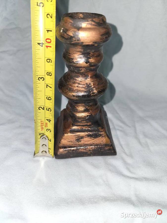 Świecznik metalowy Kąśna Górna