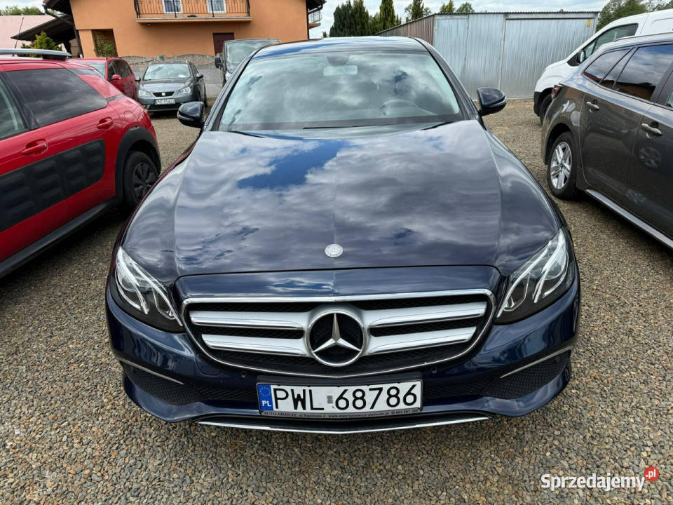 Mercedes E 200 automat navi zarejestrowany W213 bluetooth