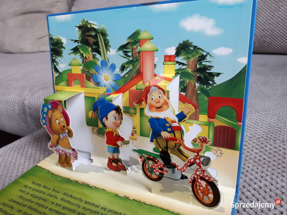 książeczka zawiera przestrzenne scenki NODDY Książki dla dzieci