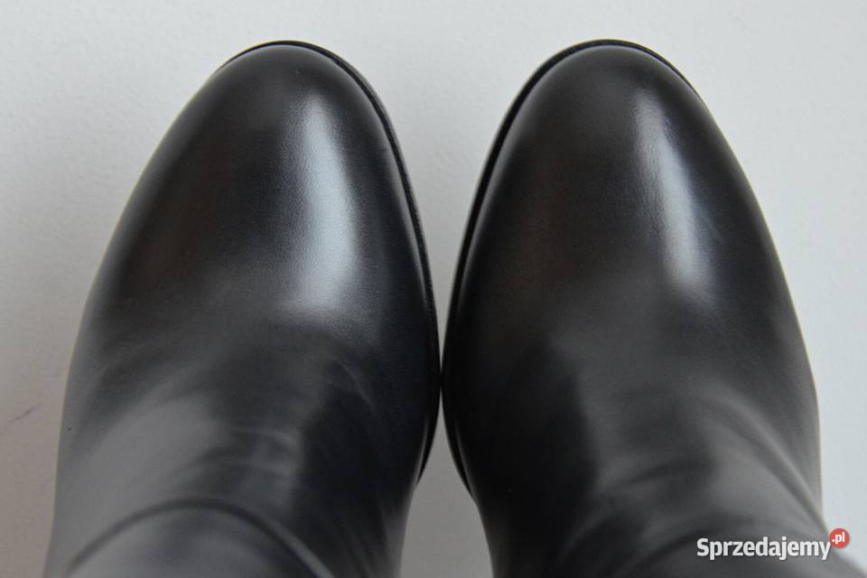 SZYK ELEGANCJA WYGODA włoskie kozaki kolano skóra podlaskie Białystok