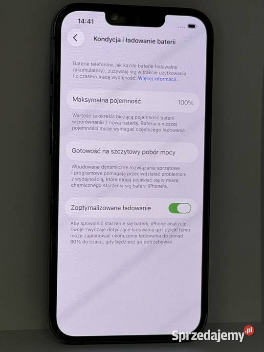 iPhone 13 Pro 128GB 100 KONDYCJA Czarny Kalisz