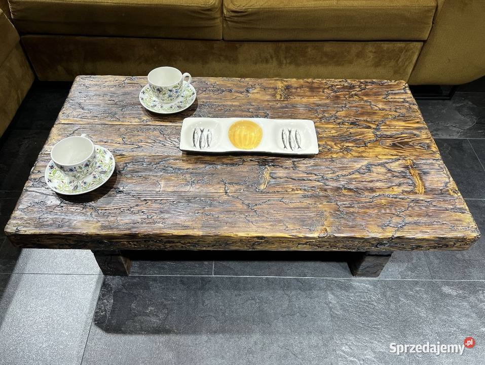 Drewniany stolik kawowy 30cm sprzedam