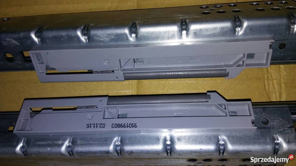 Prowadnice do szuflad 400 mm HETTICH cichy domyk