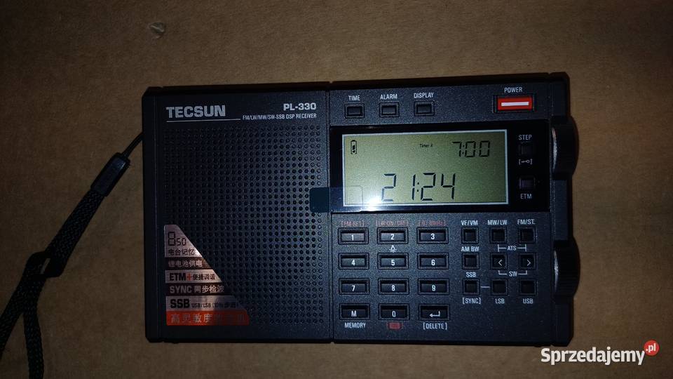 TECSUN 330 Globalny odbiornik radiowy