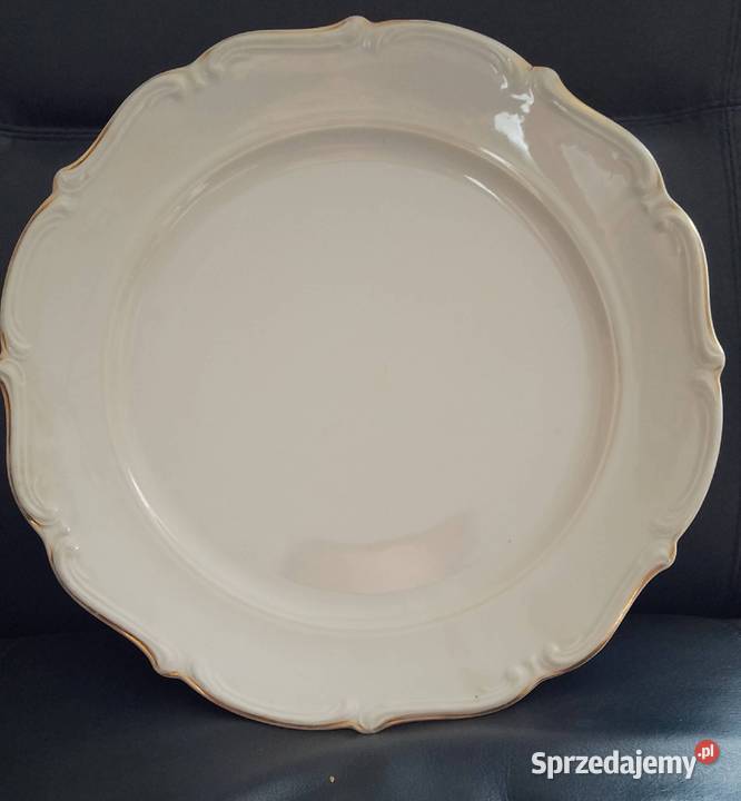 Duży biały talerz Wałbrzych Nakło nad Notecią