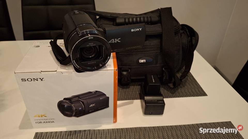 Sprzedam kamerę SONY FDRAX43A stan nowa Przeworsk