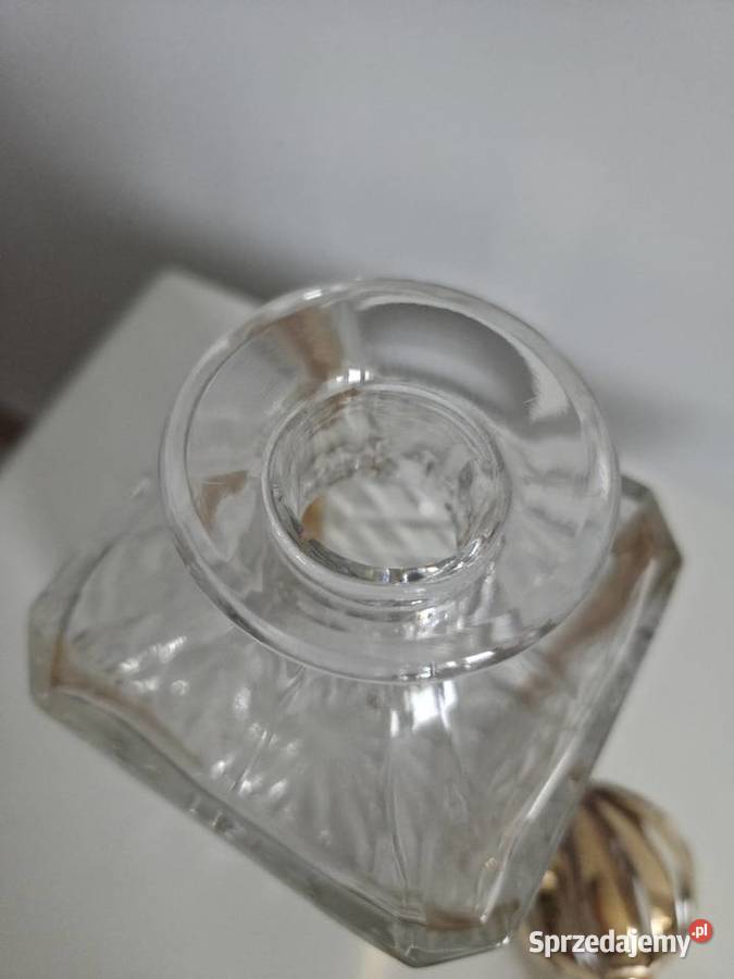 Karafka kryształ vintage PRL wielkopolskie Poznań