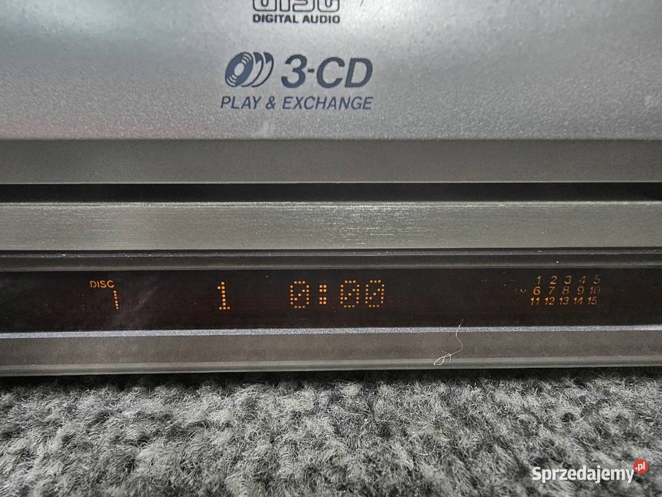 JVC XLEX70 Compact Disc Player 3 CD wysyłka Odtwarzacze CD i MD małopolskie Kraków