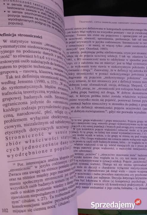 Testy psychologiczne Teoria i praktyka Hornowska twarda Warszawa