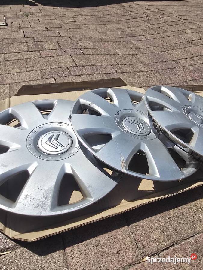 KOŁPAKI DEKLE CITROEN C4 ORYGINALNE 16 96 500 sprzedam