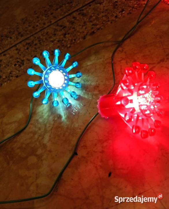 Lampki choinkowe z PRLu vintage Łódź