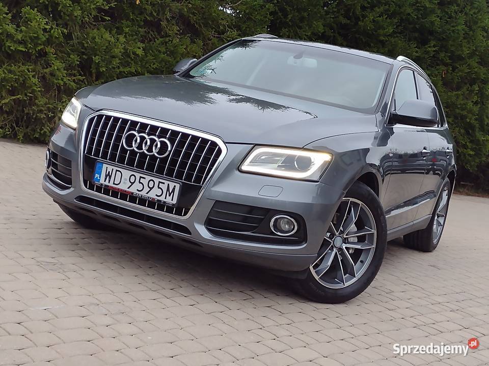 Audi Q5 manualna skrzynia 2015, 2.0 tdi, Skóra, panorama, hak