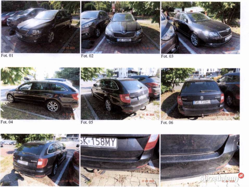 Syndyk sprzeda Skoda Superb 2013 20 TDICR MR 14 śląskie Katowice