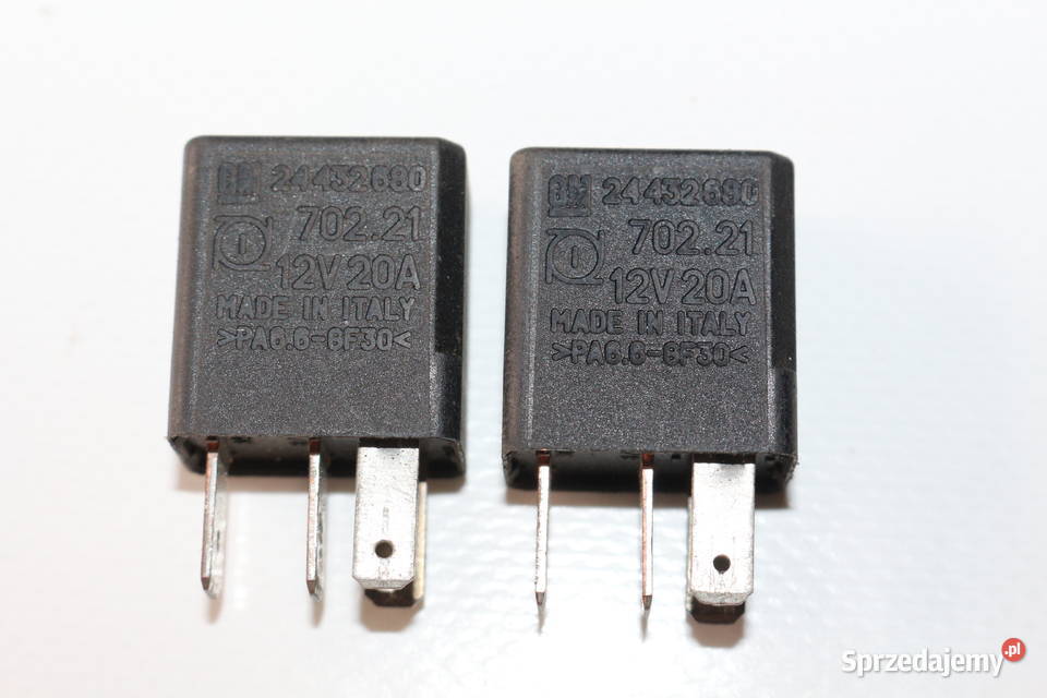 OPEL VECTRA PRZEKAŹNIK 12V 20A 24432680 70221 przekaźniki Prochowice sprzedam