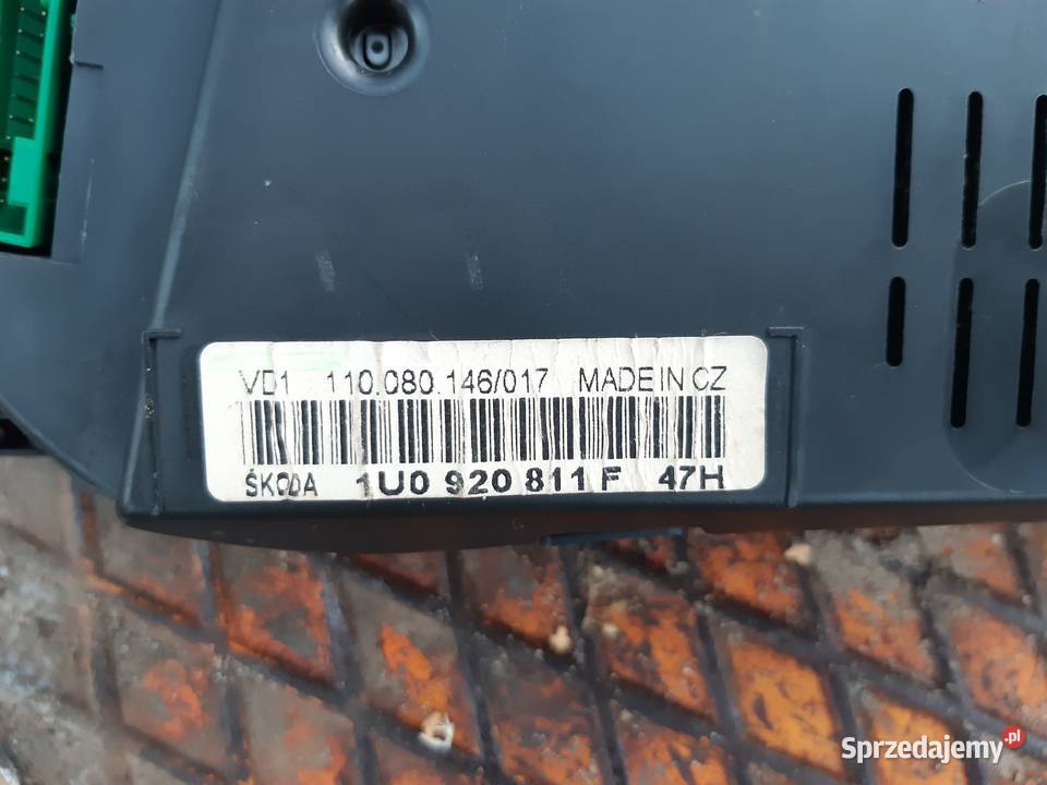 Octavia I 19 TDI 110 Zestaw startowy licznik Mińsk Mazowiecki sprzedam
