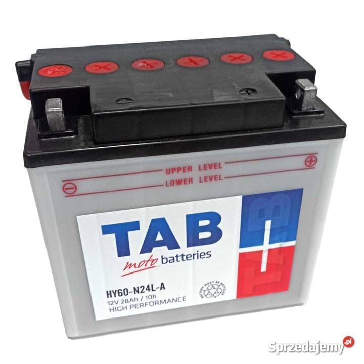 Akumulator motocyklowy TAB Y60N24LA 12V 28Ah Zakopane