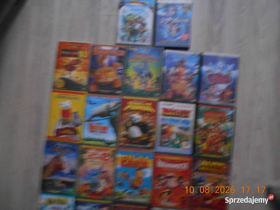 Przenośny odtwarzacz dvd z filmami Szczecin sprzedam