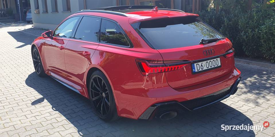Audi RS6 Avant 40 V8 BiT exclusive 22 gwar fabr Wrocław