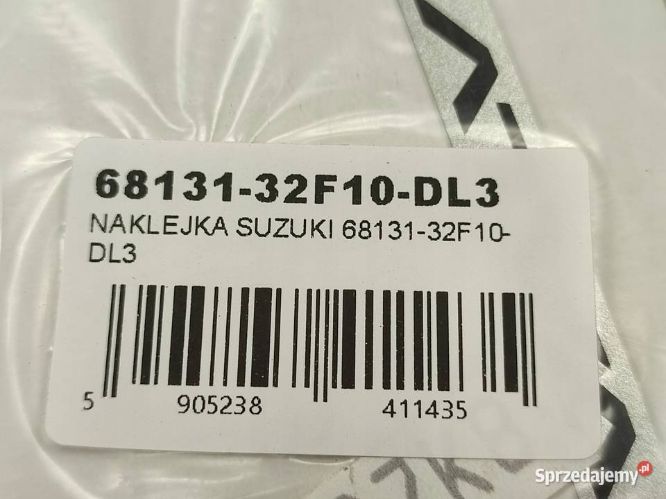 NAKLEJKA EMBLEMAT NA ZADUPEK SUZUKI GSF1200