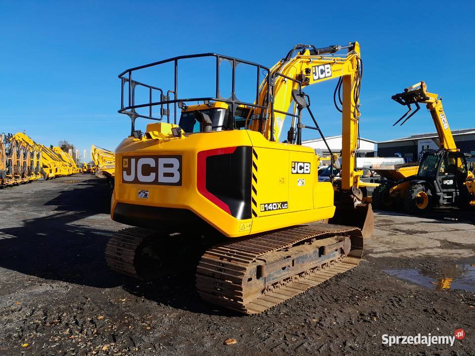 JCB 140X 2021R KOPARKA GĄSIENICOWA 15 TON CAT Krotoszyn sprzedam