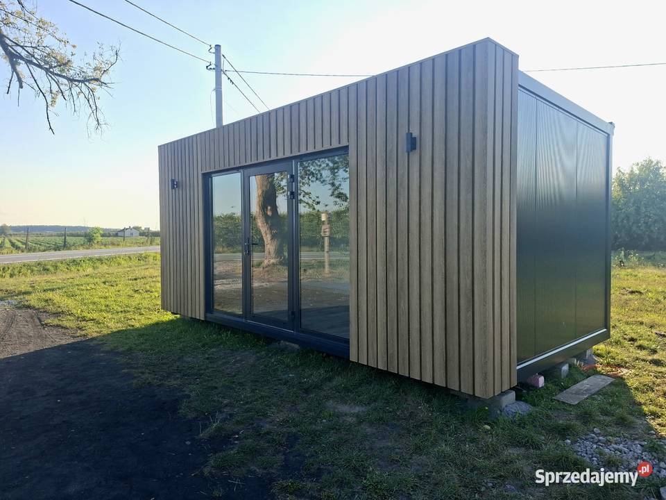 Pawilon handlowy usługowy biurowy 6x3 płyta PIR Grodzisk Mazowiecki