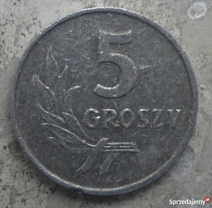 POLSKA5 GROSZY1962 r bzAL Legionowo sprzedam