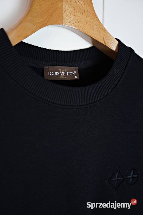 Bluza czarna Louis Vuitton Odzież codzienna Warszawa