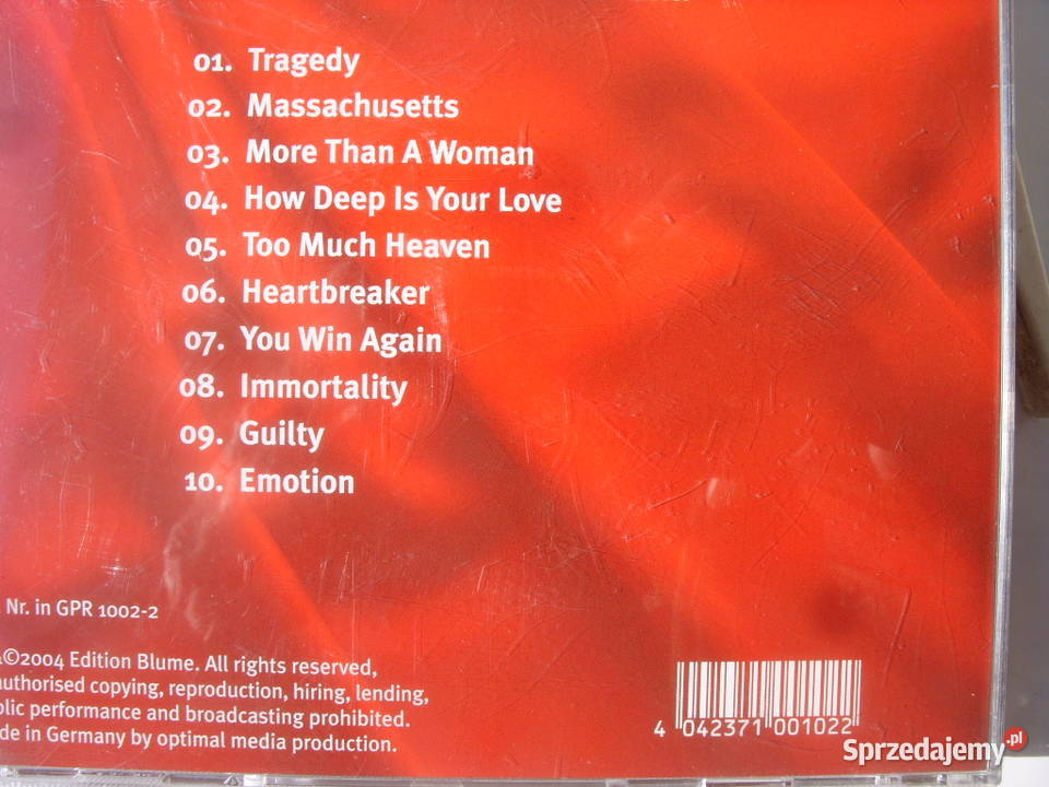 Rock plyta CD BEE GEES DIE GROSTEN HITS 2004 CD Wołów