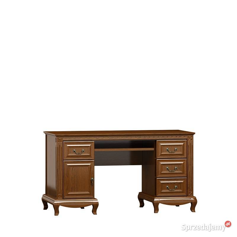 Biurko dwustronne klasyczne z szufladami i Zielona Góra