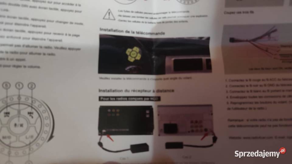 ATOTO AC44F8 bezprzewodowy pilot zdalnego Książ Wielkopolski sprzedam