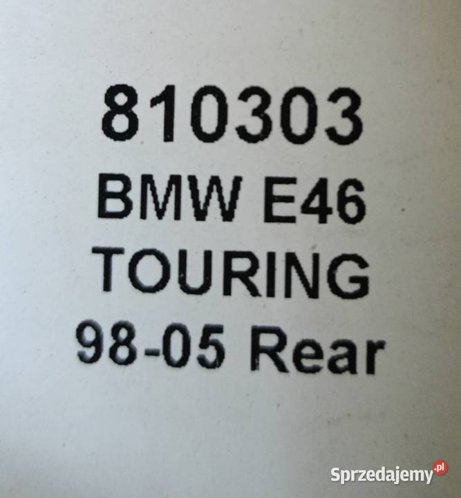 Sprężyny tył BMW E46 kombi