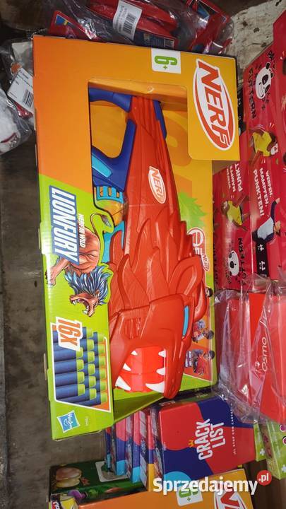 NERF Junior Wyrzutnia pistolet Wild Lionfury Lew Pozostałe Książ Wielkopolski sprzedam