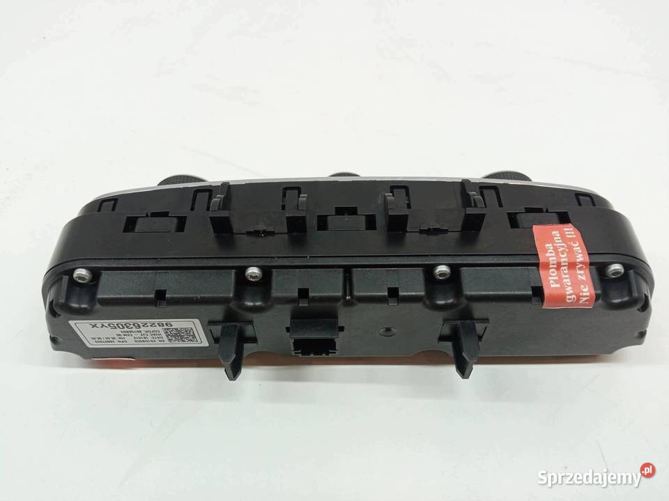 PANEL NAWIEWU 98226305YX Opel Crossland I Rok produkcji 2018 Panele sterowania, przełączniki sprzedam